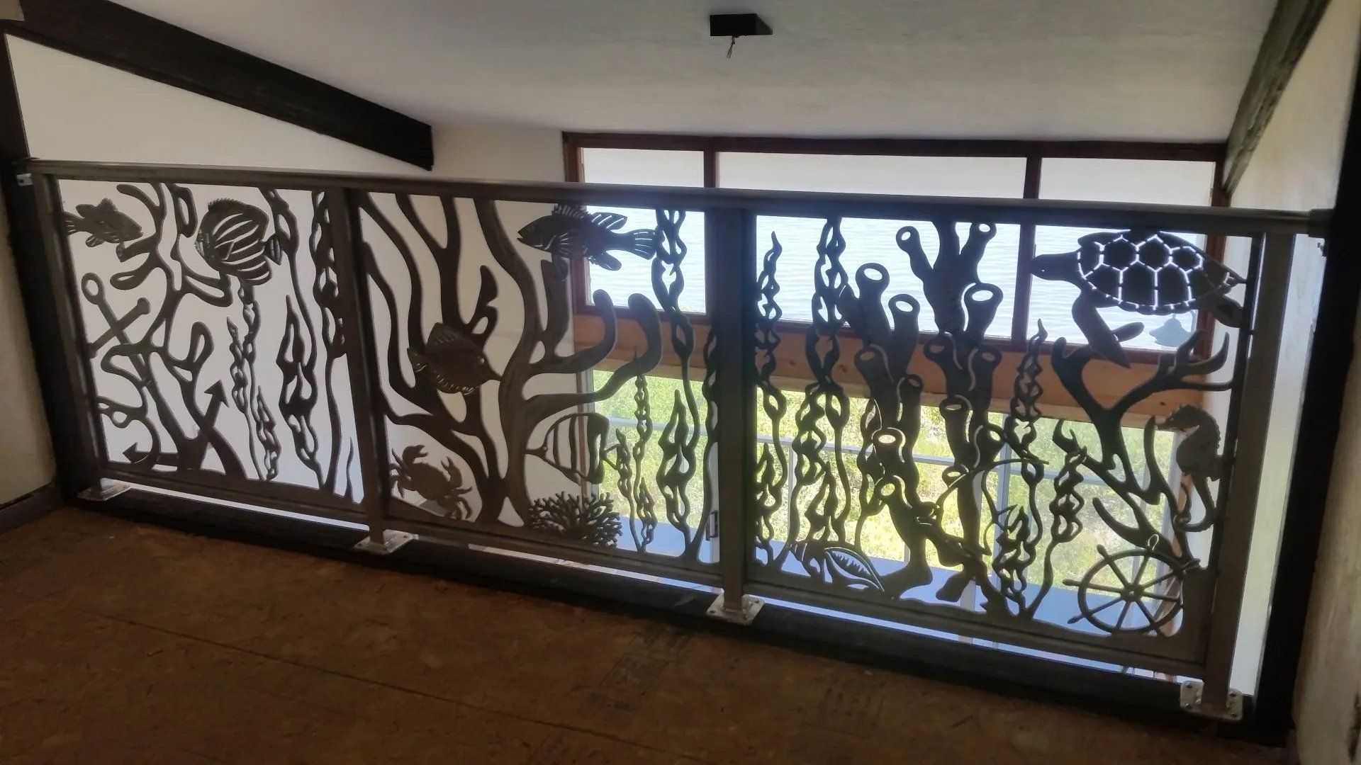 Decorative house rails