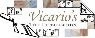 Vicario's Tile Installation Logo