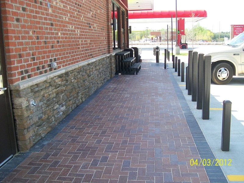 A photo of a sidewalk taken on april 3 2012