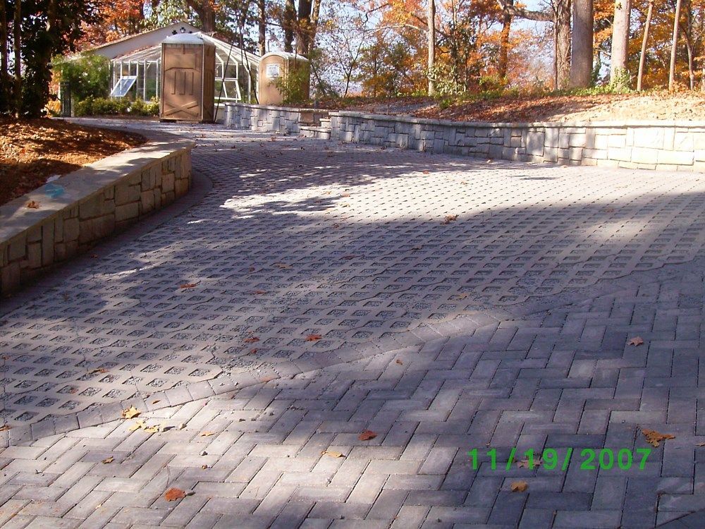 A photo of a driveway taken in 2007