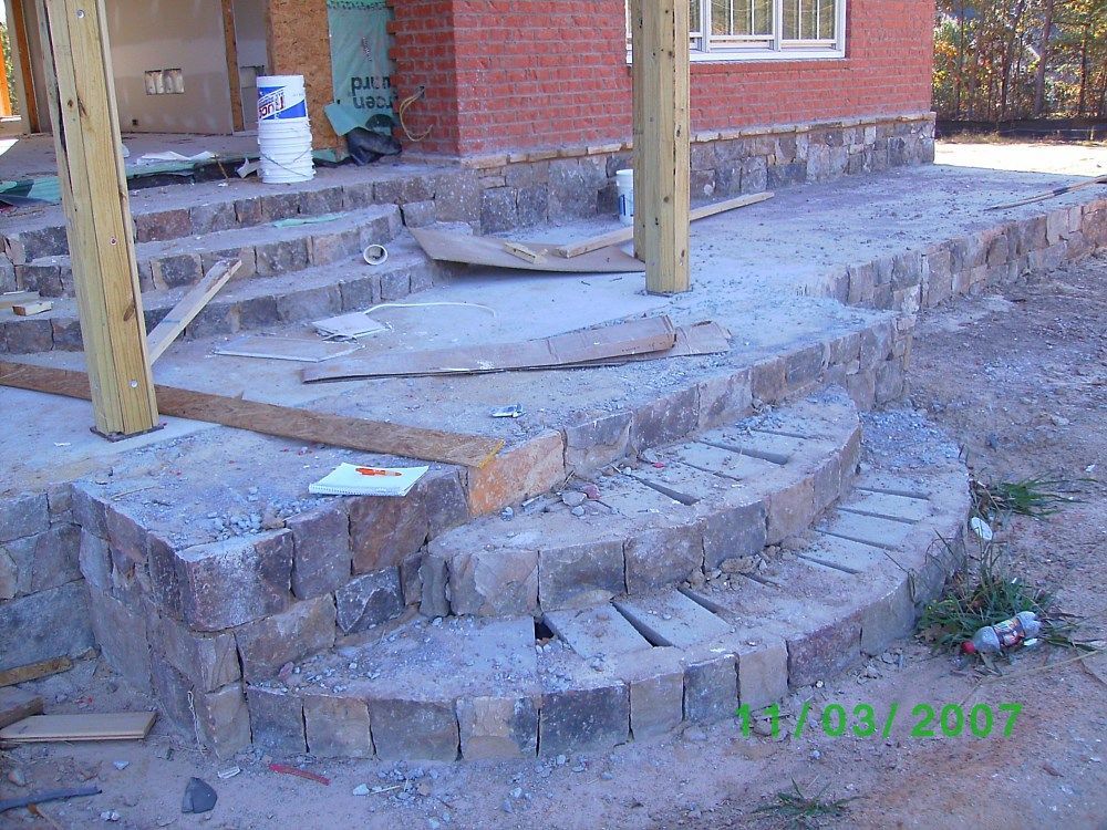 A photo of a staircase taken on march 3 2007