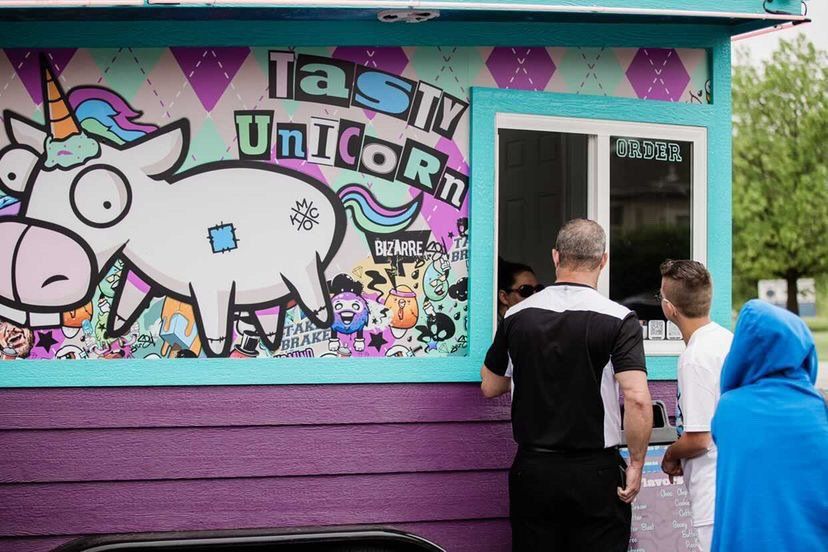 Tasty Unicorn Ice Cream