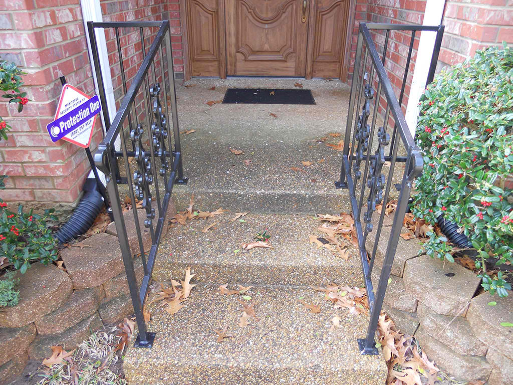 Pressure washing before