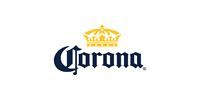 The Corona beer logo, featuring the word 