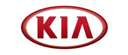 Kia logo: Red letters 