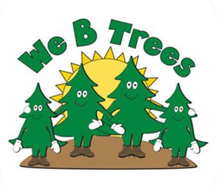 We B Trees - logo