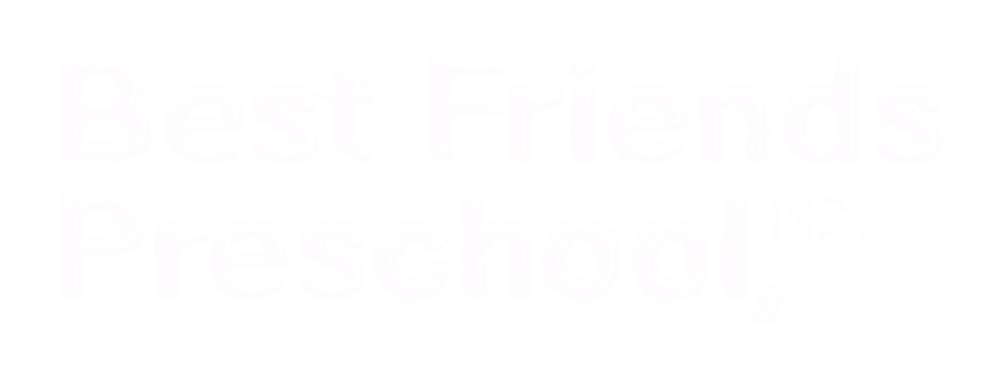 Best Friends Preschool, INC. Logo
