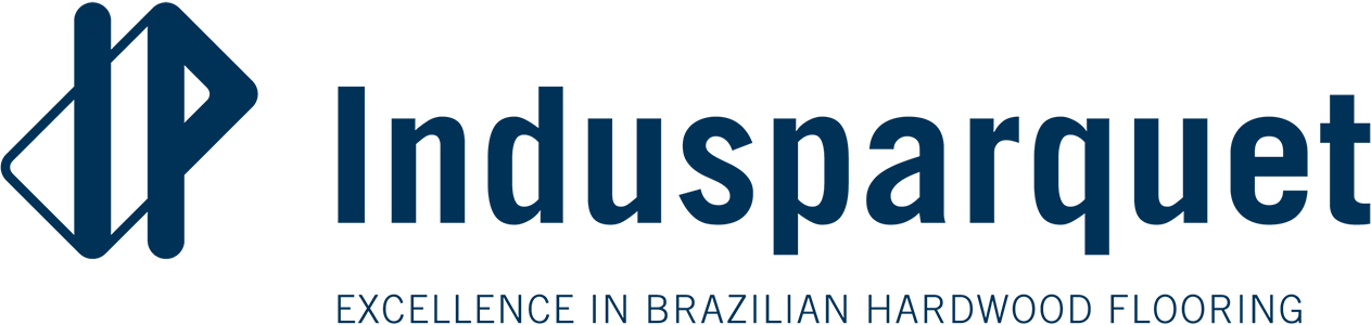 Logo for Indusparquet: dark blue 