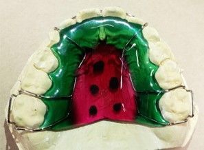 It looks like a watermelon with holes in it.