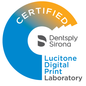 Certified Dentsply Sirona Lucitone Digital Print Laboratory