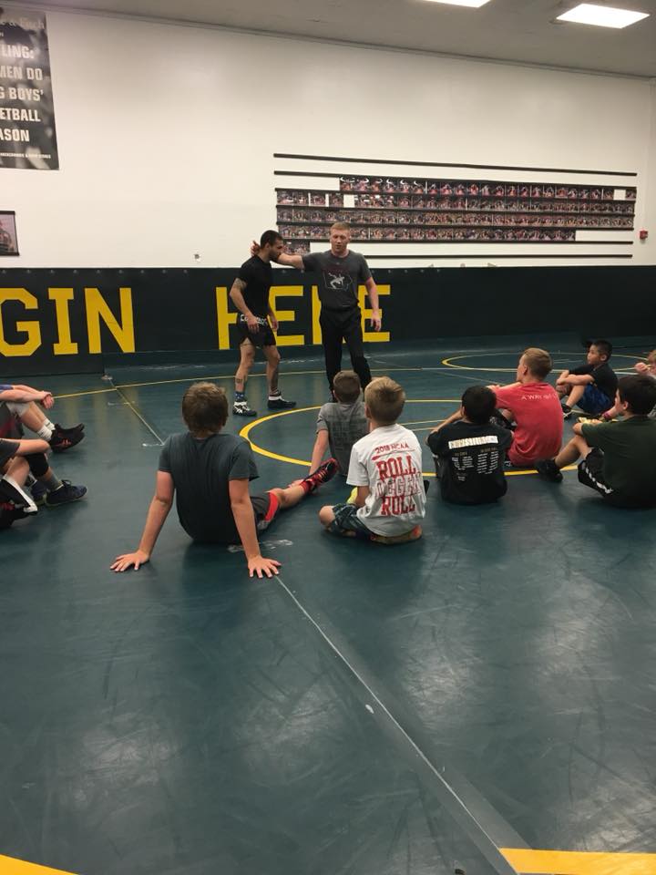 wrestling lesson