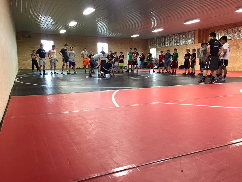 wrestling gym