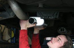 Auto exhaust repair
