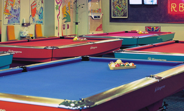 billiards tables with ProLine felts