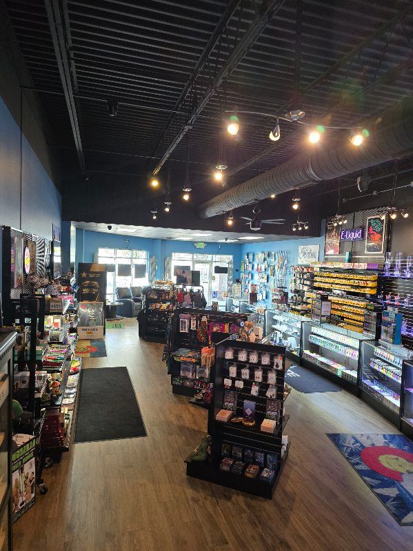 A large store filled with lots of shelves and displays.