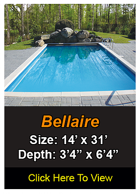 Rectangular pool with