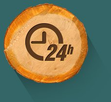 24-hour help icon
