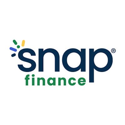 Snap finance logo on a white background