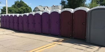 Portable toilets