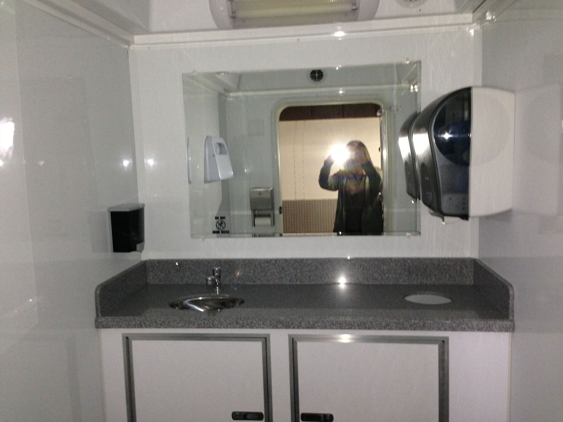 Portable toilet - VIP trailer - interior