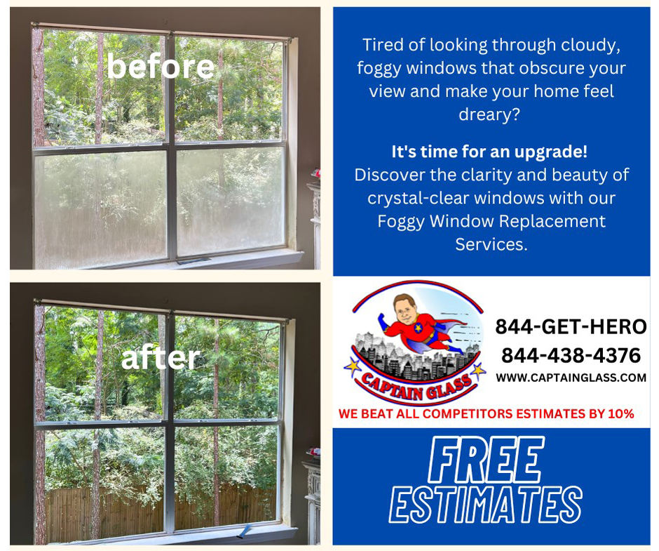 Before and After CG Foggy Window