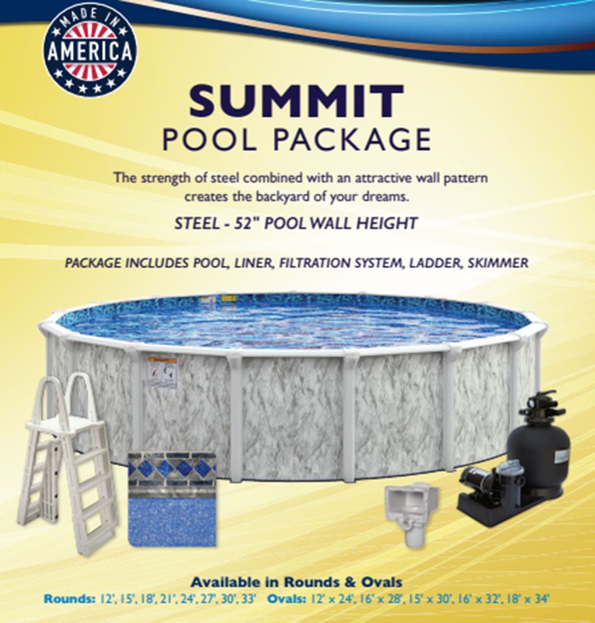 Summit pool package info