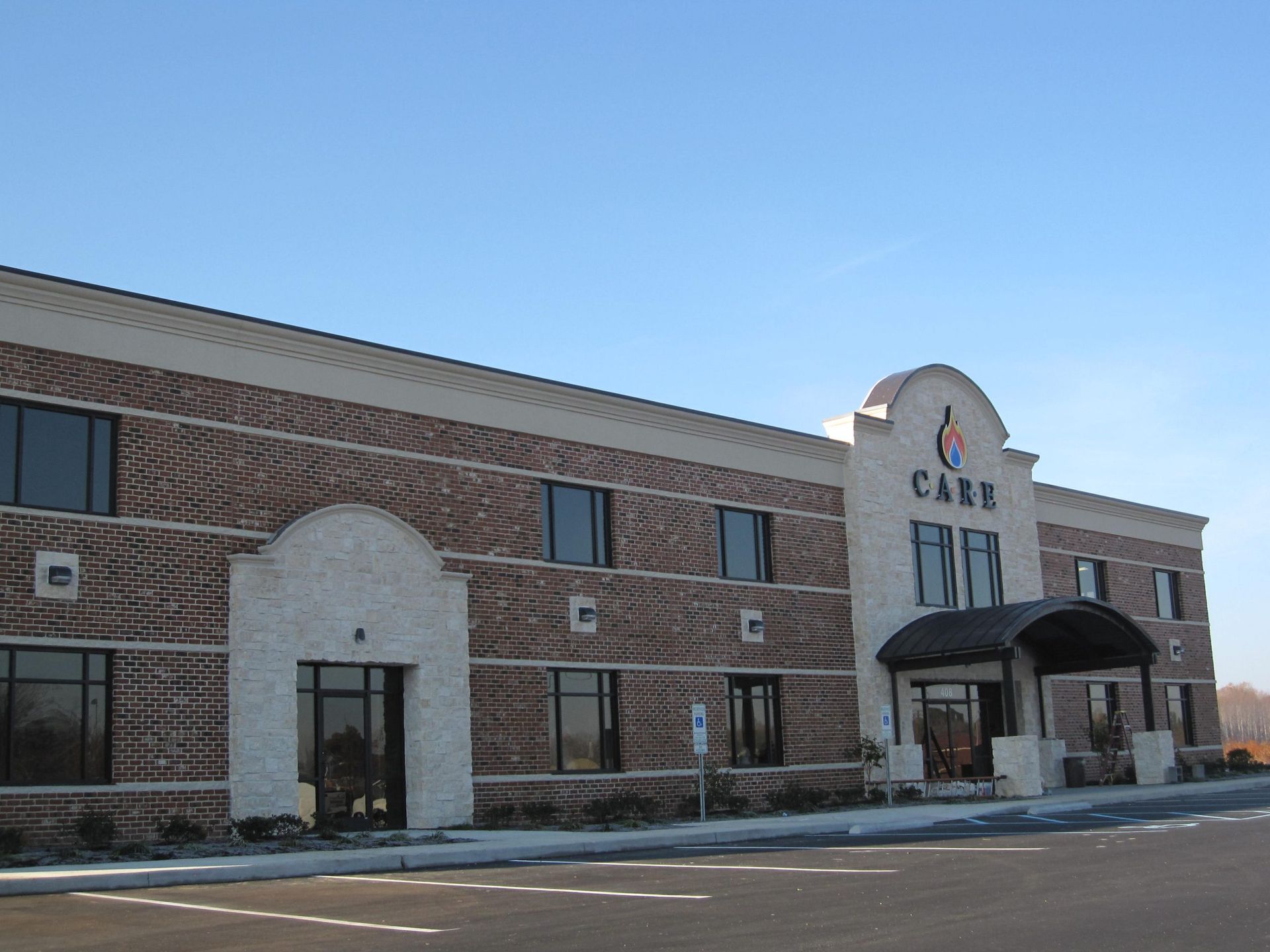 A picture of a building was taken in 2011