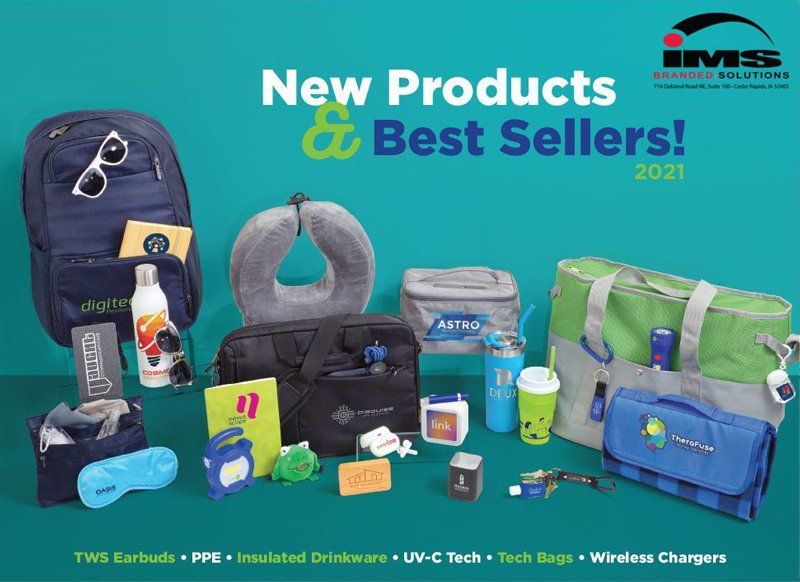 A poster for new products and best sellers for 2021