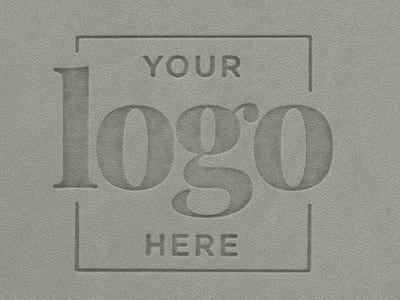 A close up of a logo on a piece of paper.