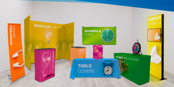 Outdoor promotional products including feather flag, banner, yard signs and canopy tent