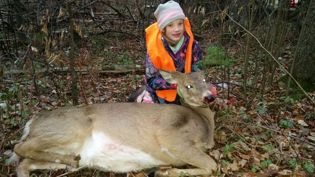 Kid with hunt