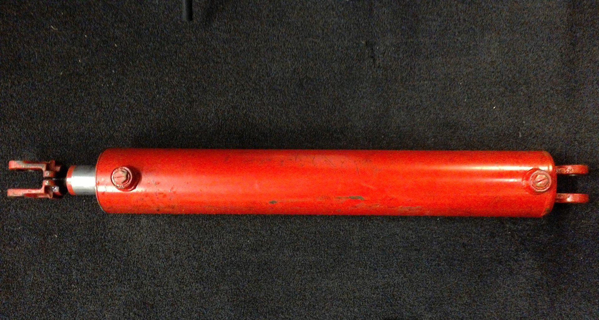 A Small Red Cylinder
