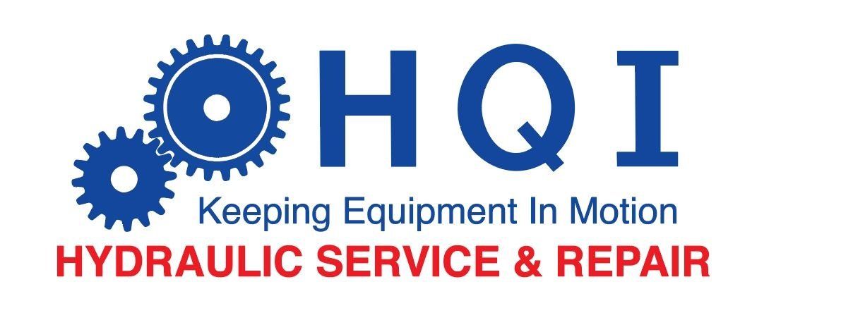 blue and red hqi hydraulics logo