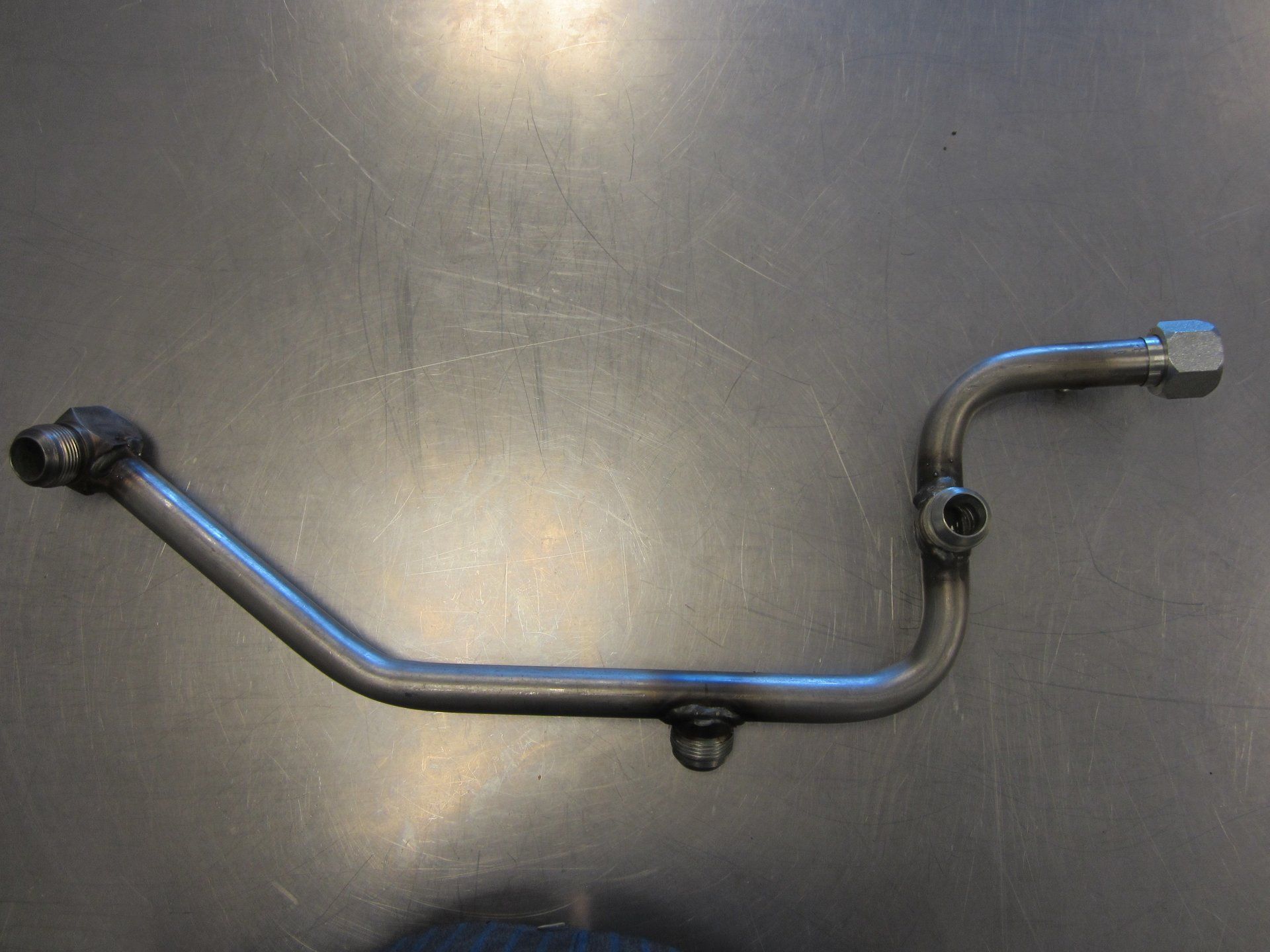 Custom Steel Hydraulic Line For A McNeilus Garbage Truck