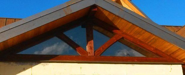 Beautiful timber frame