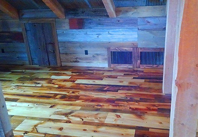 Beautiful wooden floor