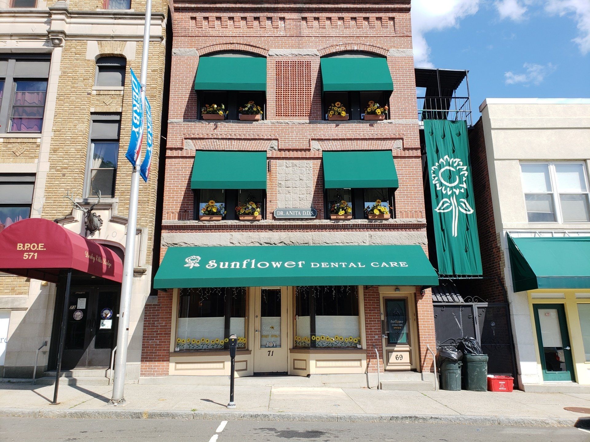 Outside view of the clinic