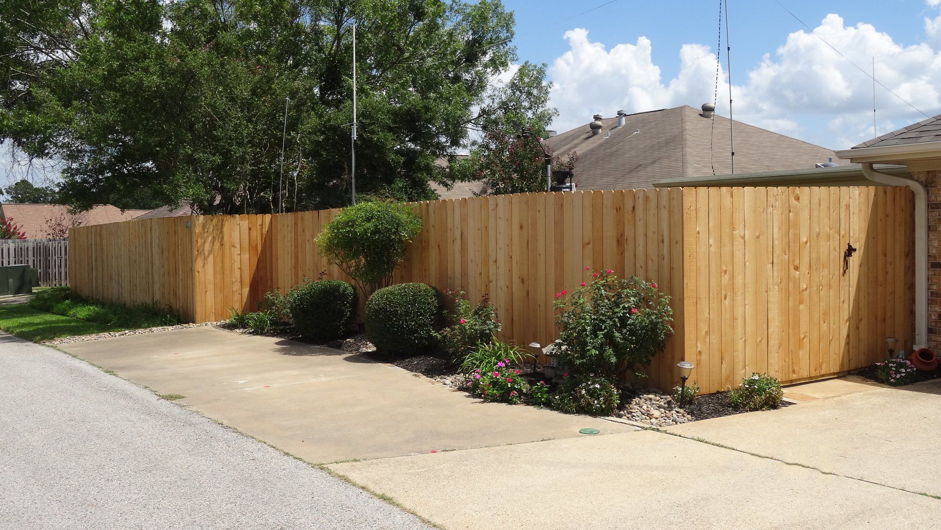 Recent  Harris Fencing Work