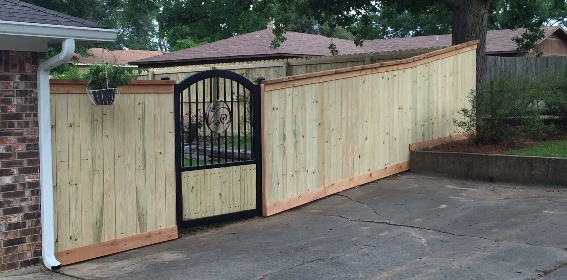Recent  Harris Fencing Work