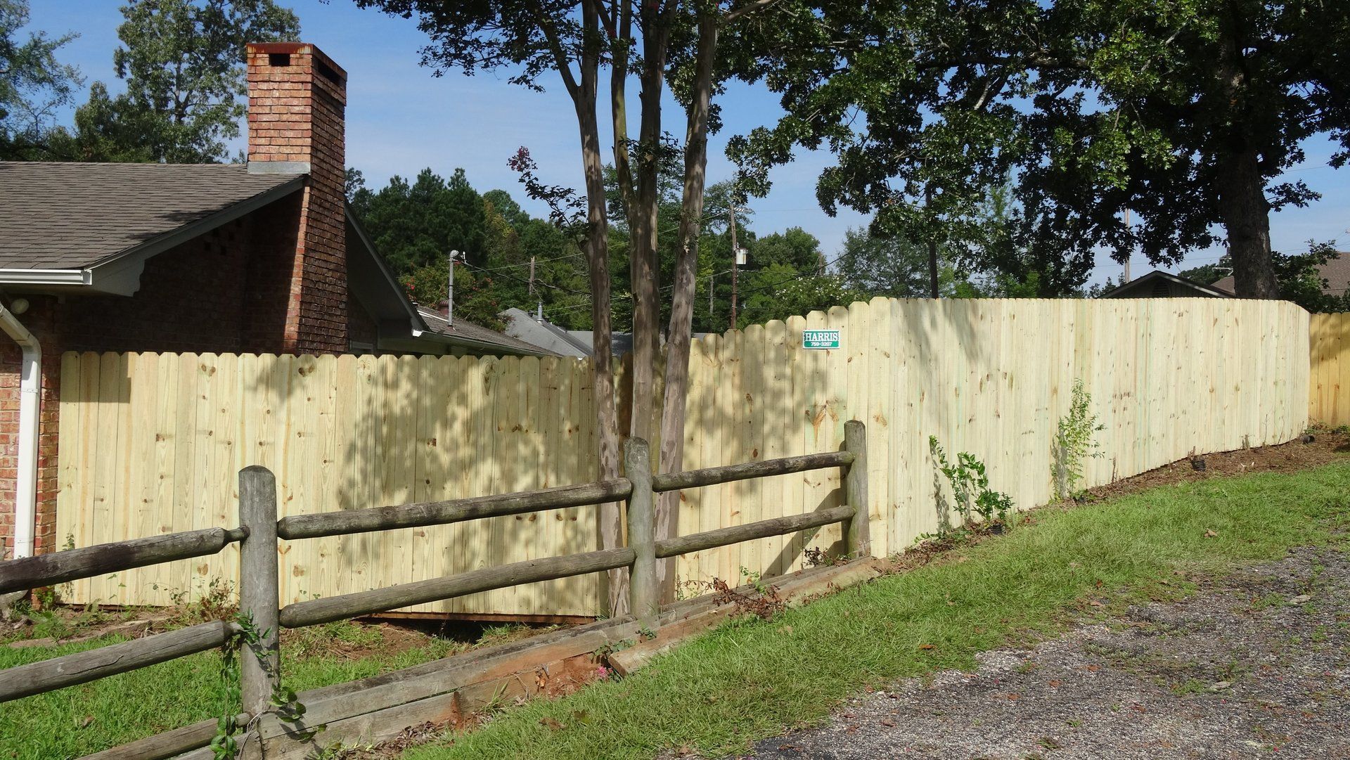 Recent  Harris Fencing Work