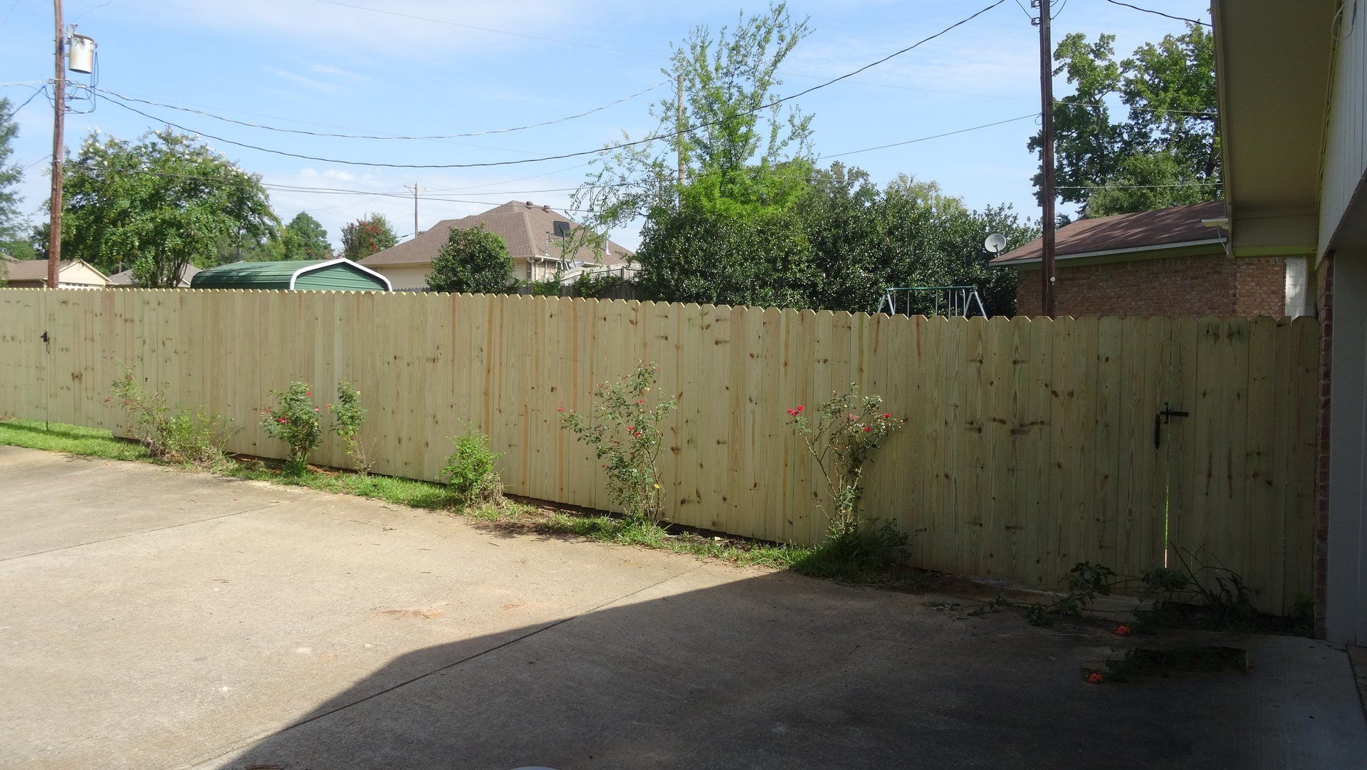 Recent  Harris Fencing Work