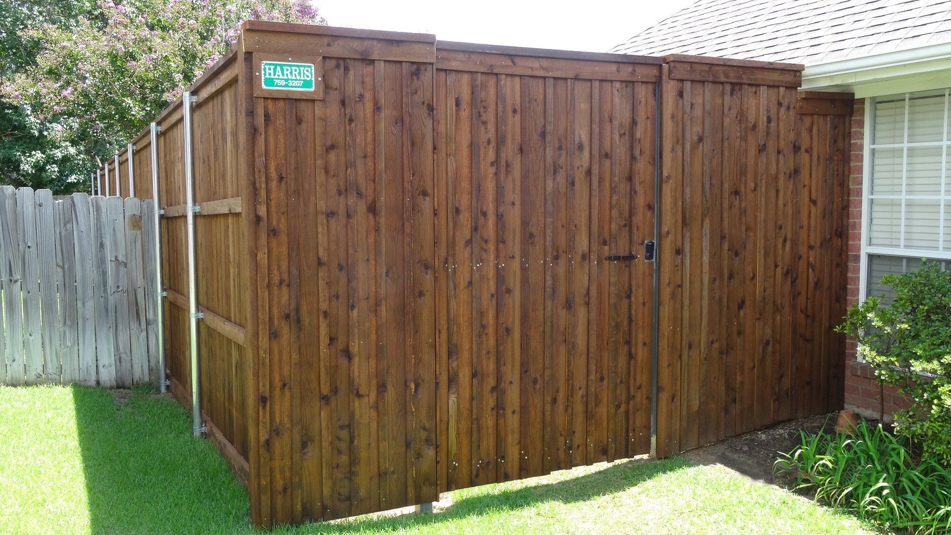 Recent  Harris Fencing Work