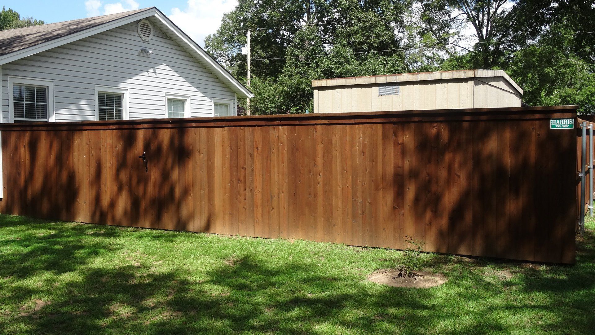 Recent  Harris Fencing Work