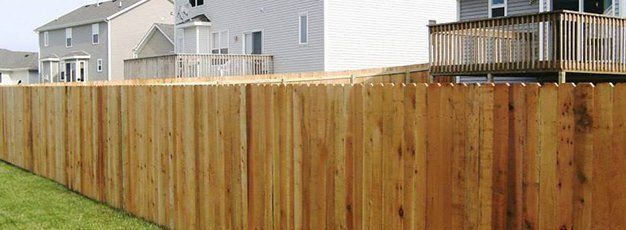 Stylish Wood Fence