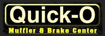 Quick-O Muffler & Brake Center logo