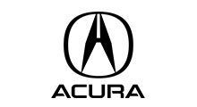 Acura logo: A stylized 