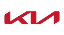 Red Kia logo.