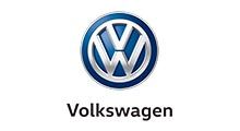 Volkswagen logo: Blue circle with white 
