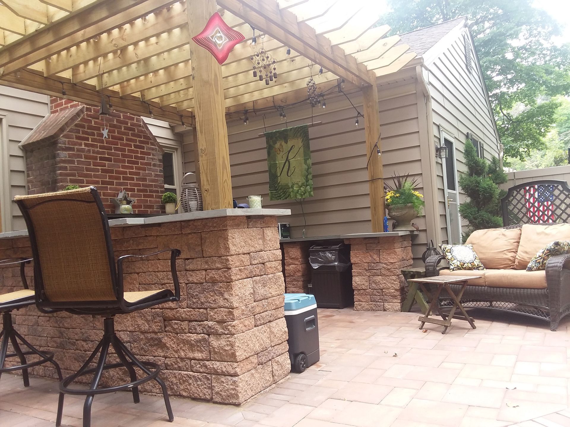 Outdoor Kitchen Installation Services #3
