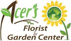 Acer's Florist & Garden Center - Logo